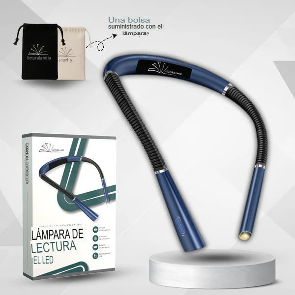 Lámpara de lectura flexible