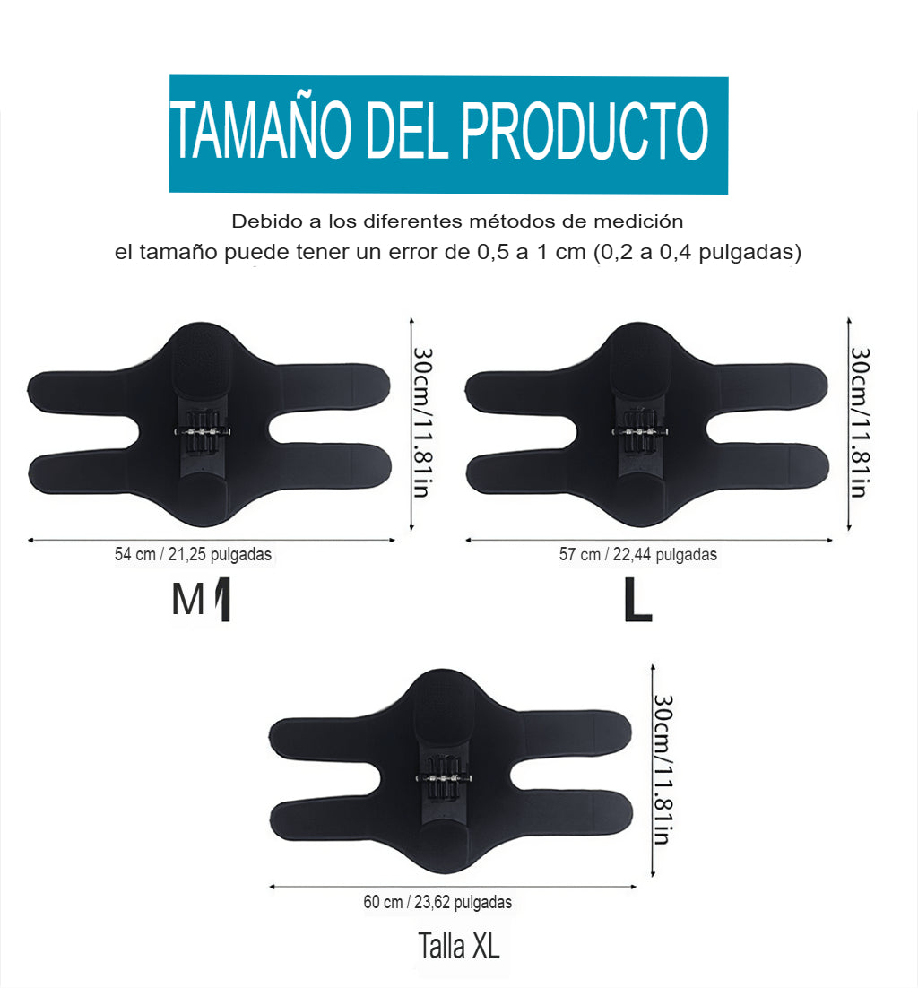 Rodillera de Soporte Mecánico con Resortes