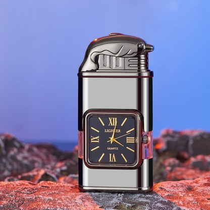 Encendedor a prueba de viento con bisel para reloj vintage