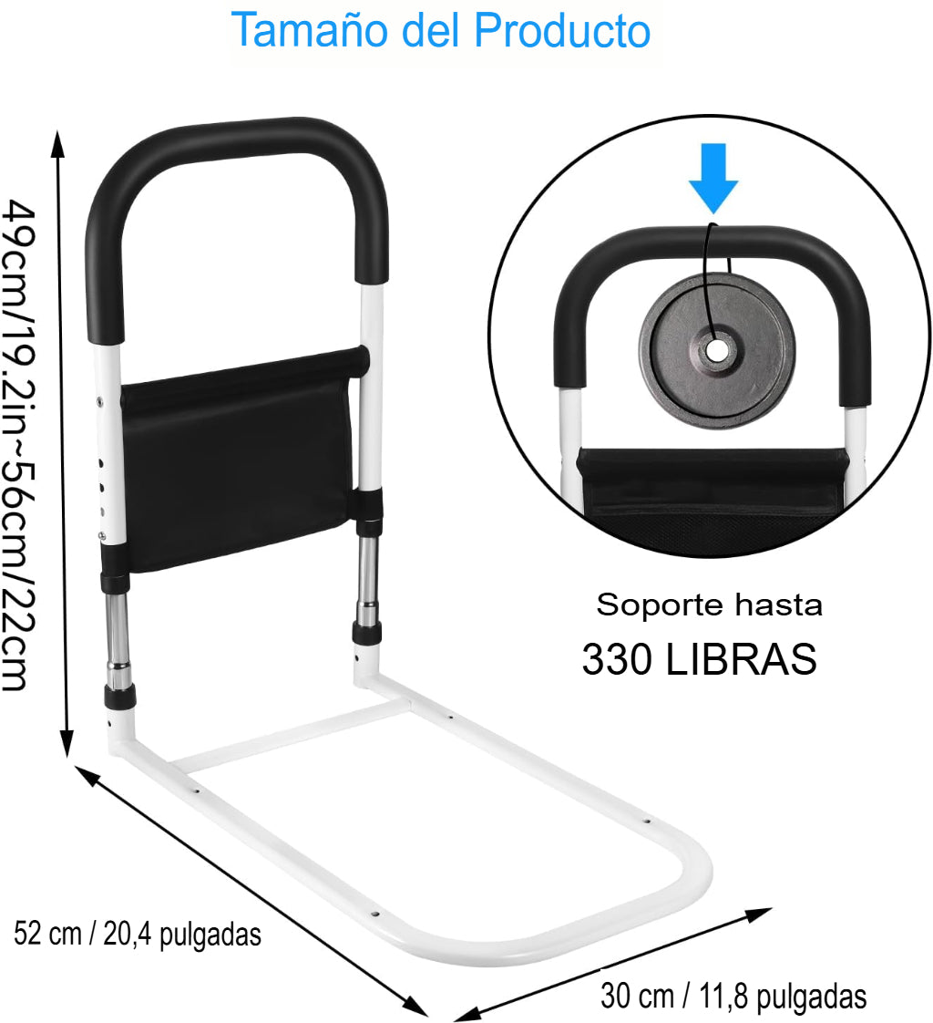 Barandilla de cama ajustable