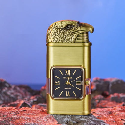 Encendedor a prueba de viento con bisel para reloj vintage