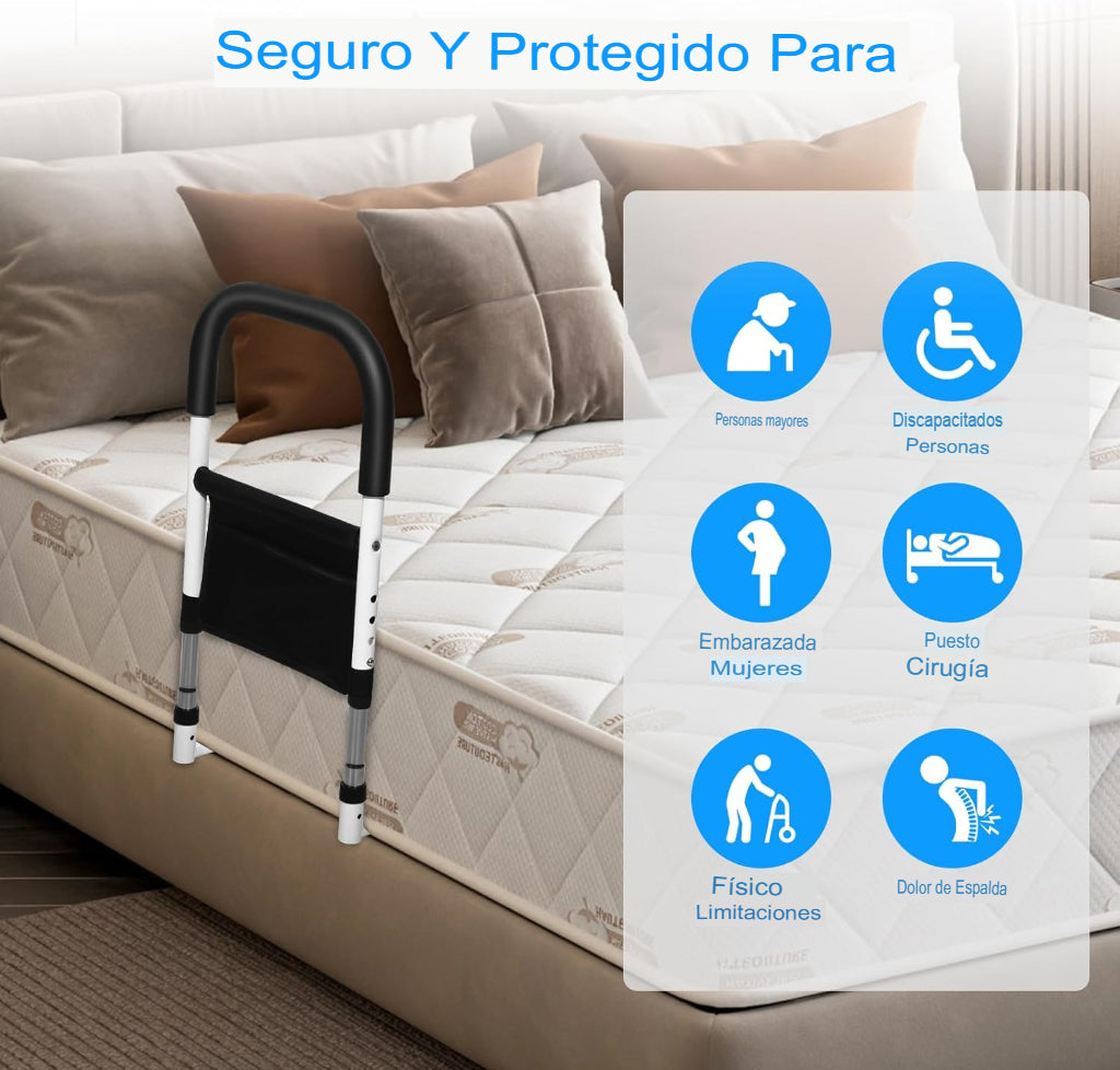 Barandilla de cama ajustable