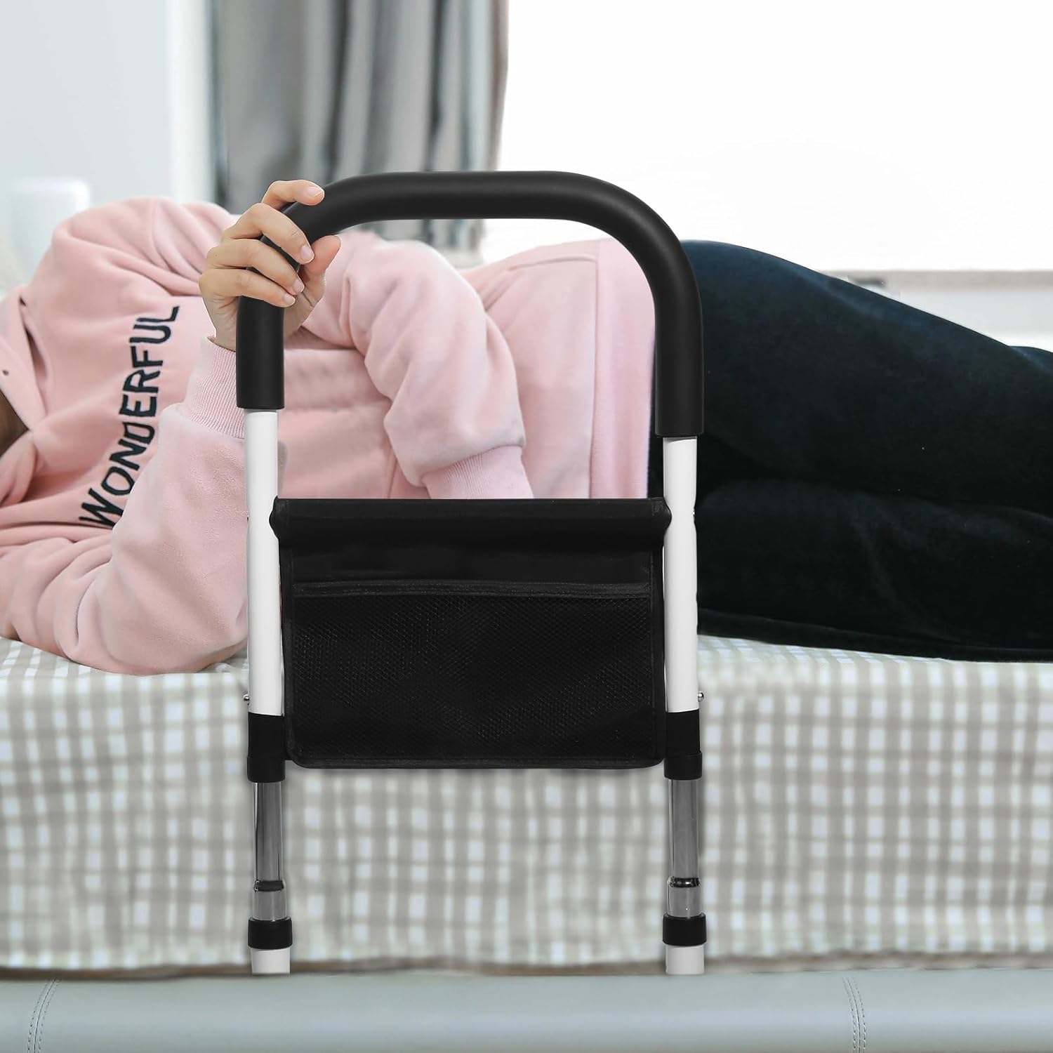 Barandilla de cama ajustable