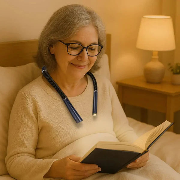 Lámpara de lectura flexible