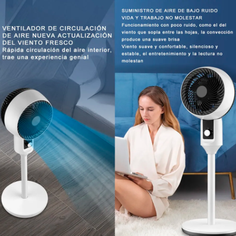 Ventilador de alta velocidad Flujo de aire 3D omnidireccional