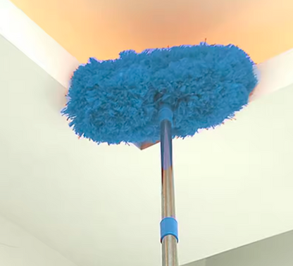 Limpiador para ventilador de techo con mango largo extensible