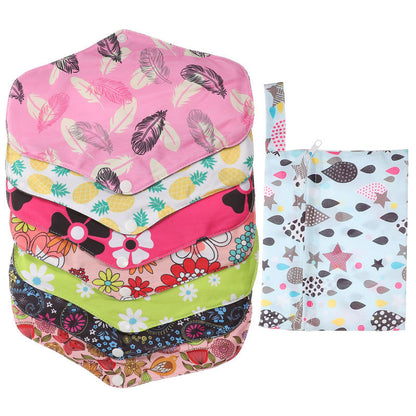 3 Almohadillas reutilizables + Bolsa gratis