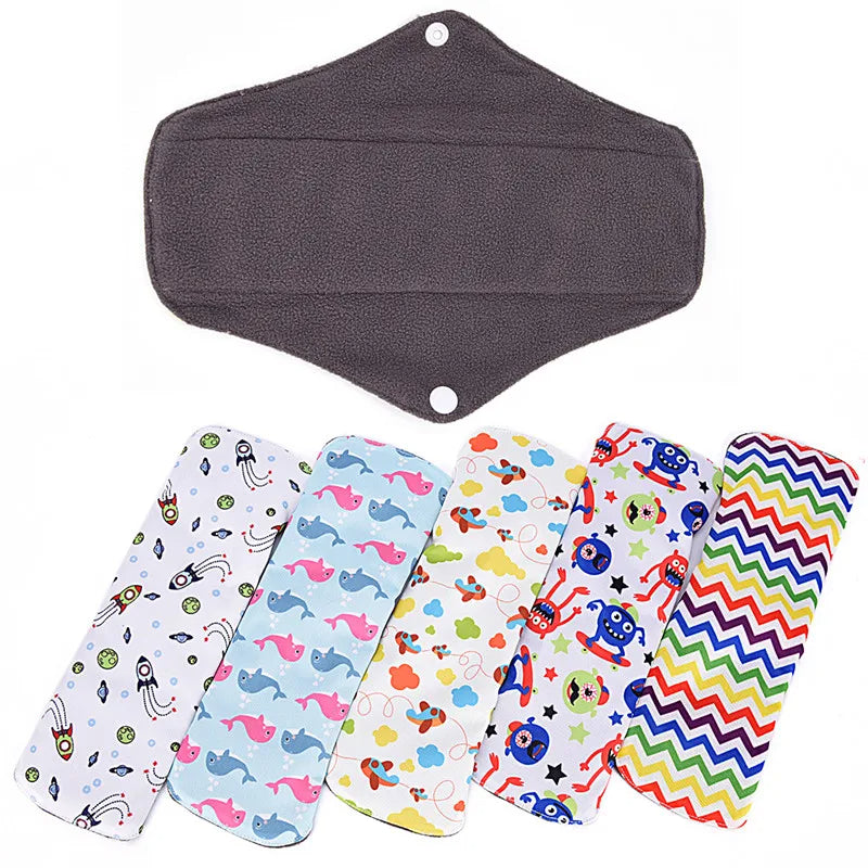 3 Almohadillas reutilizables + Bolsa gratis
