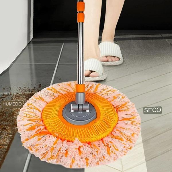 Vasteer™ Fregona de limpieza giratoria 360° y ajustable
