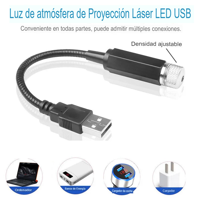Mini lámpara de proyección Led